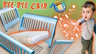 SHAWN BREAKS HIS CRIB with MAGIC Crazy Wibbit Powers w FGTEEV Surprise FV Family New Bed Vlog [upl. by Hendricks504]