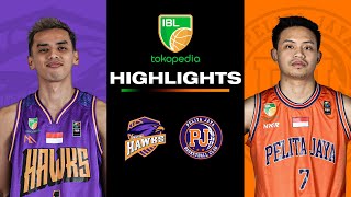 Highlight Tangerang Hawks Basketball vs Pelita Jaya Jakarta  May 25 2024  IBL Tokopedia 2024 [upl. by Palecek]