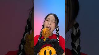 Level Up Fried Chicken ASMRfood asmr challenge [upl. by Ahsinut]