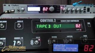 0176Digitech GSP1101 sound demo preset 6799 [upl. by Icnan448]