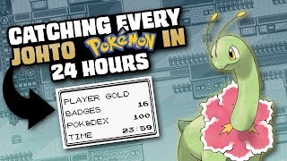 HOW EASILY CAN YOU CATCH EVERY POKEMON IN GOLDSILVERCRYSTAL [upl. by Cosimo]