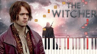 Burn Butcher Burn  The Witcher Season 2  Piano Tutorial [upl. by Marney]