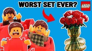 The Worst Lego set ever  Lego rose review new 2024 [upl. by Samuel]