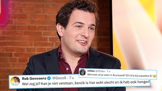 Rob Goossens na Lindakritiek niet meer in BLVD ‘Keihard gestraft’ [upl. by Pamela682]