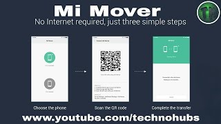 Redmi Note 3 How Mi Mover Works in Mi Devices [upl. by Dorsey]