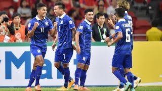 Singapore vs Thailand AFF Suzuki Cup 2014 Highlights [upl. by Smada]