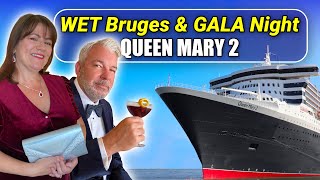 Queen Mary 2 GALA NIGHT  Bruges Beer And Ballgowns [upl. by Yentyrb382]