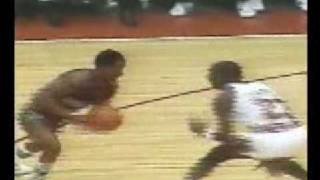 Michael Jordan 1984  First dunk at the Chicago Stadium [upl. by Bush]