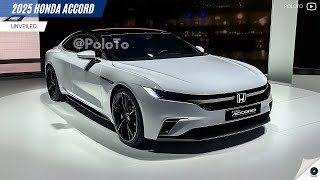 New 2025 Honda Accord Unveiled  the most famous and respected vehicle in its class [upl. by Ellimac]