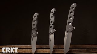 CRKT M16 Classic Knives  SIZE COMPARISON [upl. by Areemas814]