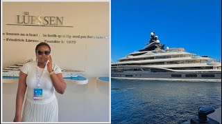 Exclusive Access to the Monaco Yacht Show 2024  Second Day [upl. by Anoyek648]