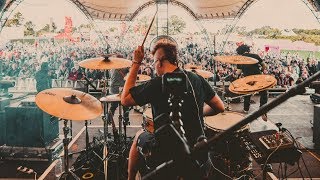 Toska  Illumo  Live at ArcTanGent Festival 2017 Drum Cam [upl. by Randie7]