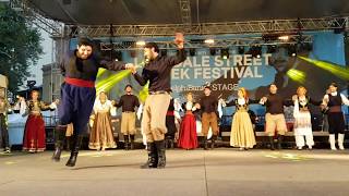 Stratakis Brothers amp Cretan Brotherhood Senior Dance Group  Maleviziotis [upl. by Helfand]