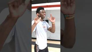 Throwing an alley oop while filming to Hamidou Diallo [upl. by Adanama]