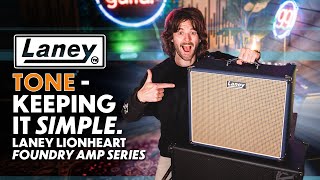 Laney Lionheart Foundry Super60112 Amp  Simple amp Awesome [upl. by Nol]