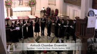 Antioch Chamber Ensemble  Contre Qui Rose  Lauridsen  Piccolo Spoleto 2009 [upl. by Tehr]