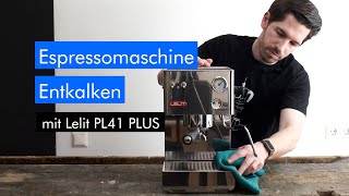 Entkalkung einer Espressomaschine Einkreiser  am Beispiel der Lelit PL41 PLUS Glenda [upl. by Jeremy]