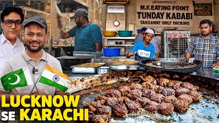 Lucknow  Tunday Kababi aur Indian Chaska Ultimate Street Food with YahyaGlobalecentre  Chalain [upl. by Arraeit]