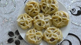 МАНТЫ С МЯСОМ И КАРТОШКОЙУЧИМСЯ ЛЕПИТЬ МАНТЫ ПРОСТО И КРАСИВО ОТКРЫТЫЙ СПОСОБ ЛЕПКИЛепим шедевры [upl. by Inanuah]