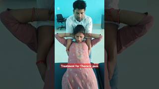 Chiropractic treatment  thoracic pain DrRakesh kumar  Haldwani uttarakhand  youngspineclinic [upl. by Cristian]