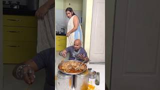 Tera mera rishta hai kaisa…👑❤️🍗 ulhaskamathe chikanlegpiece foodsharing indianfood shorts [upl. by Stevana]