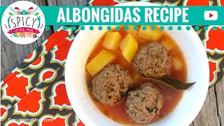 How to make Meatballs Mexican Style with a twist of Chipotle  Albondigas Recipe  Spicy Latina Mom [upl. by Nylrats188]