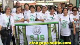 Olongapo City  St Joseph Alumni Homecoming  Motorcade 2011 [upl. by Idroj338]