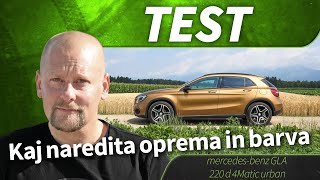 2017 mercedes benz GLA 220 d 4Matic urban  test [upl. by Valoniah]