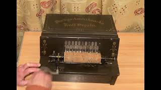 Gem Roller Organ Swedish Model plays 106 Soldiers Joy [upl. by Sena]