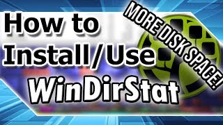 WinDirStat Guide  Great for Cleaning Up DiskSpace  How 2 Install amp Use [upl. by Acassej]