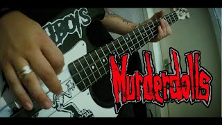 Murderdolls  White Wedding  BASS COVER [upl. by Esenahs]