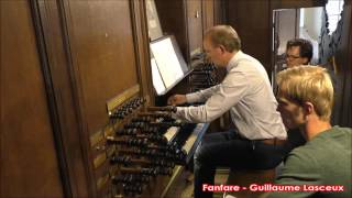 Fanfare Guillaume Lasceux  Ev Lutherse kerk Den Haag  Harm Hoeve [upl. by Silletram]