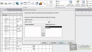 Microsoft Access 2010  Création de sousformulaire A13 [upl. by Eselehs389]