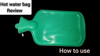 How to use hot water bag hot water bag review ಹಾಟ್ ವಾಟರ್ ಬ್ಯಾಗ್ best remedy for cramps amp pain [upl. by Yblok]