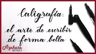 Curso de Caligrafía  Lección 1 Qué es la caligrafía y sus diferentes estilos [upl. by Latoya325]