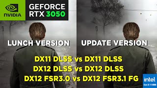 Silent Hill 2 Remake  Launch vs Update version  RTX3050 LAPTOP  i5 11400H  4GB VRAM [upl. by Isabel]