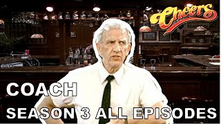 Cheers Coach From all episodes of Season 3Ernie PantussoBest Character of Cheers funny video [upl. by Jenne]