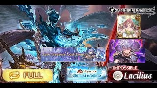 GBF Lucilius HL Full Auto  Earth Magna For Zero treasure Cost  Upcoming Sky Scope Mission [upl. by Rozele]