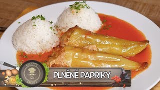 Recept na plněné Papriky  Nejlepší recept u nás 👍 [upl. by Goldman]