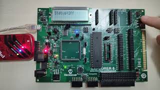 Microcontroller Systems  Display ON OFF switch status on LCD [upl. by Georgeanne]