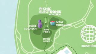 PIKNIC ÉLECTRONIK MONTRÉAL  NOUVEAU SITE  NEW VENUE [upl. by Shah]