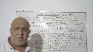 chemistry Mechanism of Esterification for JEENEETpolytechnic class 1211 [upl. by Tasiana]