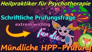 Heilpraktiker Psychotherapie Lernvideo PSYCHOTROPE SUBSTANZEN PRÜFUNGSFRAGE Prüfungsvorbereitung [upl. by Neeruam]