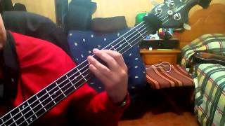 quotUmbrellaquot  The Baseballs  Bass Cover [upl. by Aer]