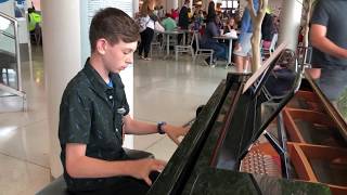 The Entertainer performed by 13 yearold volunteer pianist [upl. by Zinah]