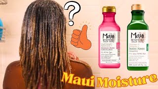 PRODUCT REVIEW MAUI MOISTURE ON LOCS [upl. by Swan]