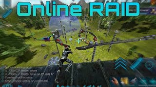 ARK MOBILEPVPBASE RAIDARK SURVIVAL EVOLVEDPART 1 [upl. by Aneris]