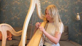 Naira Arends Polaganje ABRSM ispita  Harp Grade 1 [upl. by Sara-Ann]