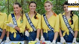 Les candidates à lélection Miss France en voyage de préparation en Guyane explorent lAmazonie [upl. by Florina]