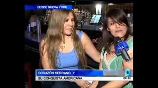 Corazon Serrano en Estados Unidos USA Reportaje Completo [upl. by Etiuqram]